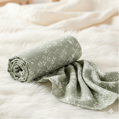 Couverture d'emmaillotage en bambou